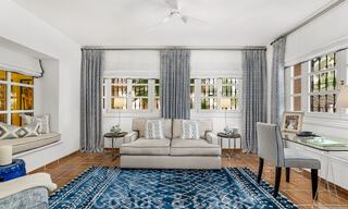 Fenomenal villa tradicional de lujo en venta en una gran parcela con vistas panorámicas al mar, situada en Sierra Blanca en la Milla de Oro de Marbella 42915 