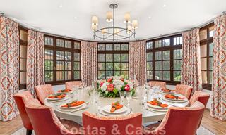 Fenomenal villa tradicional de lujo en venta en una gran parcela con vistas panorámicas al mar, situada en Sierra Blanca en la Milla de Oro de Marbella 42934 