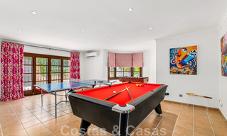 Fenomenal villa tradicional de lujo en venta en una gran parcela con vistas panorámicas al mar, situada en Sierra Blanca en la Milla de Oro de Marbella 42938 