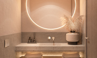 Mundano, villa de lujo en venta de estilo contemporáneo, a poca distancia de todos los servicios y las playas de la Milla de Oro, Marbella 43159 