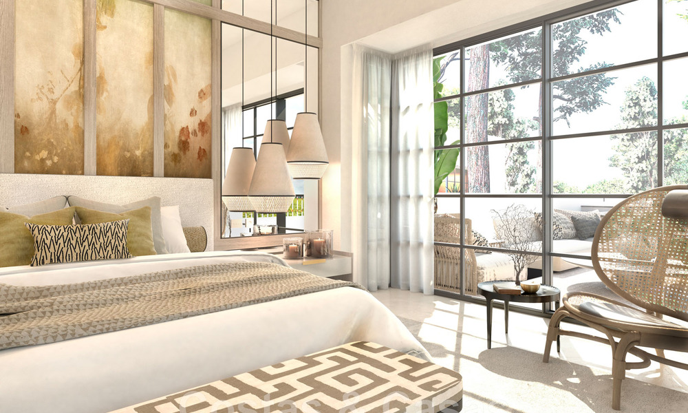 Mundano, villa de lujo en venta de estilo contemporáneo, a poca distancia de todos los servicios y las playas de la Milla de Oro, Marbella 43172