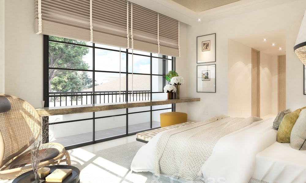 Mundano, villa de lujo en venta de estilo contemporáneo, a poca distancia de todos los servicios y las playas de la Milla de Oro, Marbella 43173