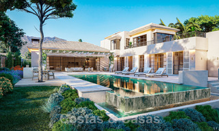 Mundano, villa de lujo en venta de estilo contemporáneo, a poca distancia de todos los servicios y las playas de la Milla de Oro, Marbella 43177 
