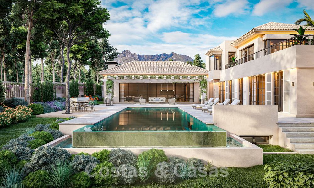 Mundano, villa de lujo en venta de estilo contemporáneo, a poca distancia de todos los servicios y las playas de la Milla de Oro, Marbella 43178