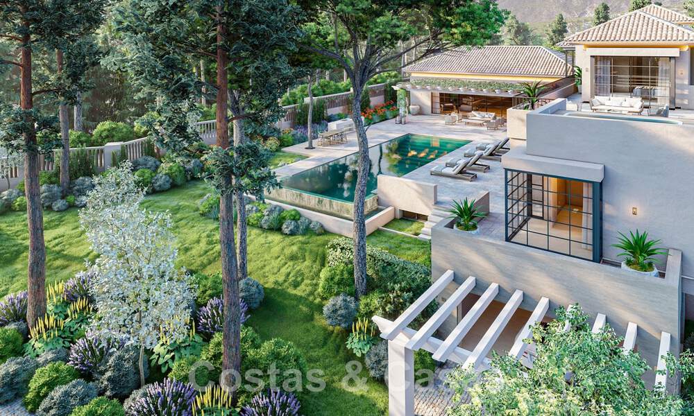 Mundano, villa de lujo en venta de estilo contemporáneo, a poca distancia de todos los servicios y las playas de la Milla de Oro, Marbella 43181