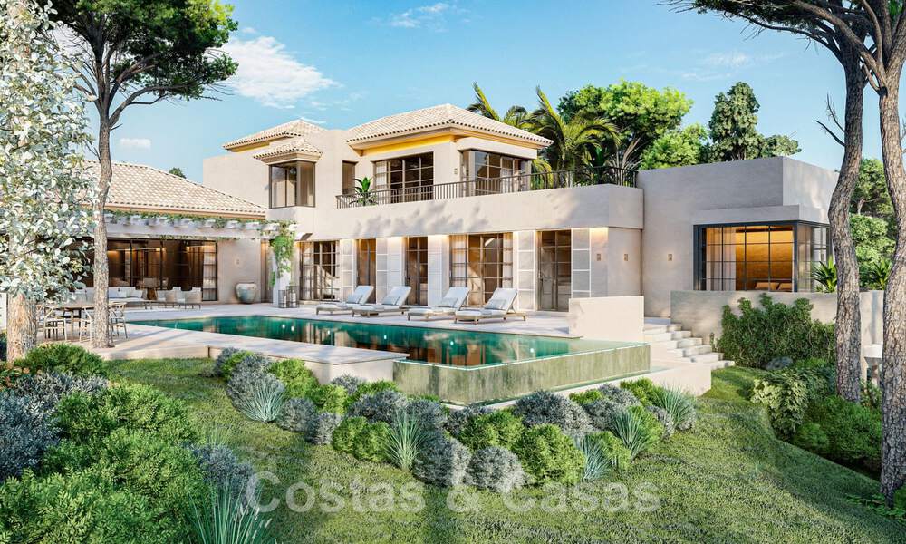 Mundano, villa de lujo en venta de estilo contemporáneo, a poca distancia de todos los servicios y las playas de la Milla de Oro, Marbella 43184