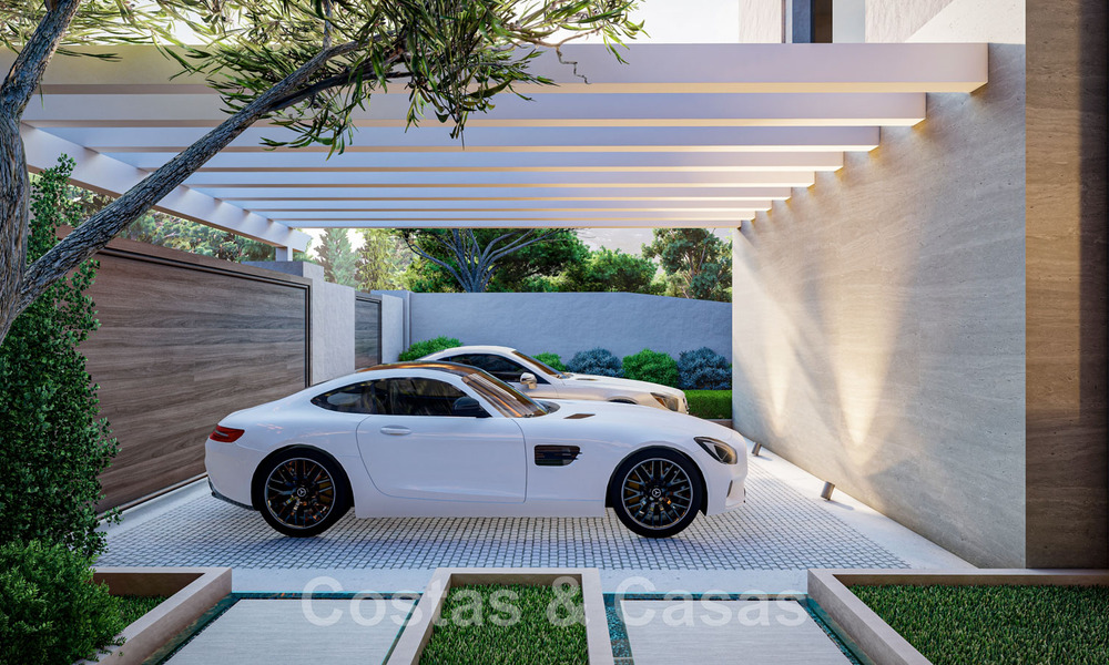 Mundano, villa de lujo en venta de estilo contemporáneo, a poca distancia de todos los servicios y las playas de la Milla de Oro, Marbella 43185