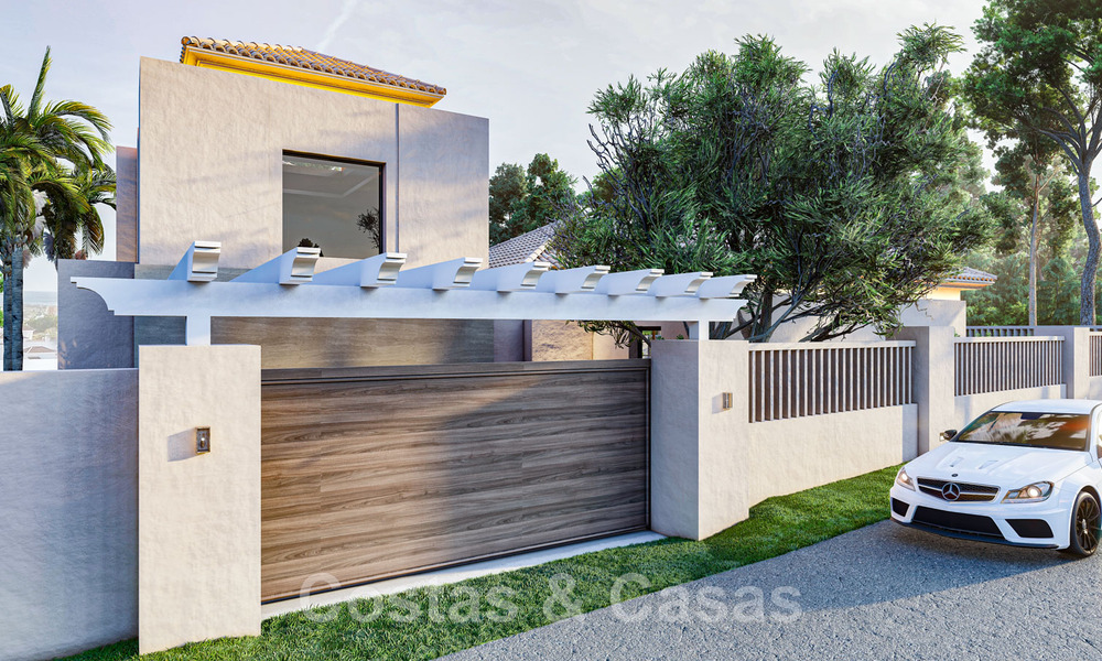 Mundano, villa de lujo en venta de estilo contemporáneo, a poca distancia de todos los servicios y las playas de la Milla de Oro, Marbella 43187