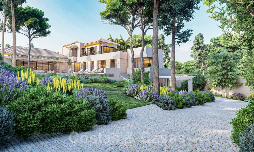 Mundano, villa de lujo en venta de estilo contemporáneo, a poca distancia de todos los servicios y las playas de la Milla de Oro, Marbella 43188