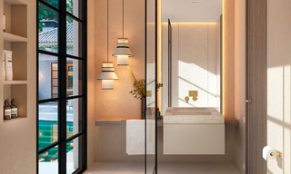 Mundano, villa de lujo en venta de estilo contemporáneo, a poca distancia de todos los servicios y las playas de la Milla de Oro, Marbella 43202 