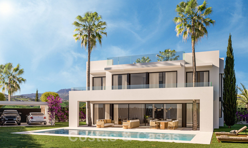 Nuevas! Villas de lujo contemporáneas en venta a poca distancia de un prominente club de golf, en la Nueva Milla de Oro entre Marbella y Estepona 43219