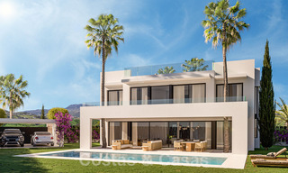 Nuevas! Villas de lujo contemporáneas en venta a poca distancia de un prominente club de golf, en la Nueva Milla de Oro entre Marbella y Estepona 43219 