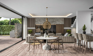 ¡Nuevas en el mercado! Modernas villas de lujo en venta en un resort de golf en la Nueva Milla de Oro entre Marbella y Estepona 43362 