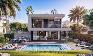 ¡Nuevas en el mercado! Modernas villas de lujo en venta en un resort de golf en la Nueva Milla de Oro entre Marbella y Estepona 43364 