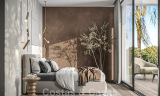 ¡Nuevas en el mercado! Modernas villas de lujo en venta en un resort de golf en la Nueva Milla de Oro entre Marbella y Estepona 43365 