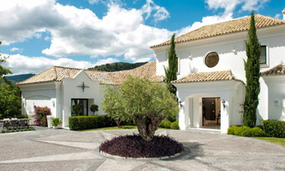 Tradicional villa de lujo en venta en el muy exclusivo urbanización La Zagaleta en Marbella - Benahavis 43393 