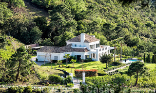 Tradicional villa de lujo en venta en el muy exclusivo urbanización La Zagaleta en Marbella - Benahavis 43395 