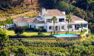 Tradicional villa de lujo en venta en el muy exclusivo urbanización La Zagaleta en Marbella - Benahavis 43410 