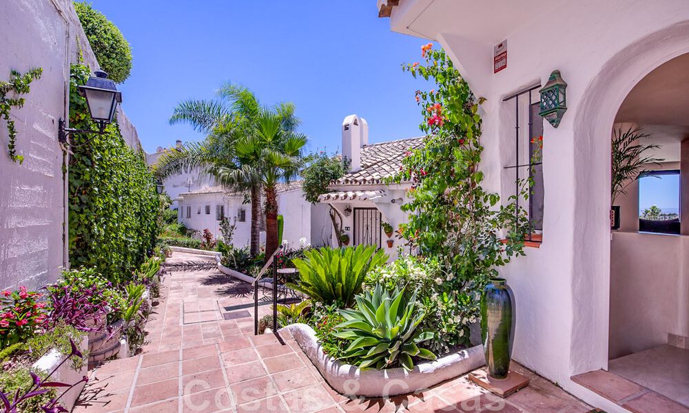 Amplia casa tradicional en venta, reformada modernamente con una ubicación central en Marbella Este 43553