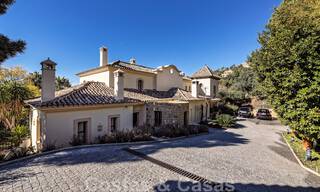 Amplia villa mediterránea en venta con vistas al mar en el complejo La Zagaleta en Marbella - Benahavis 43965 