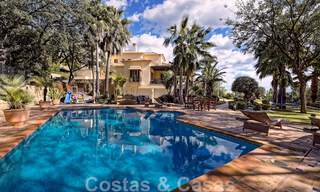 Amplia villa mediterránea en venta con vistas al mar en el complejo La Zagaleta en Marbella - Benahavis 43969 