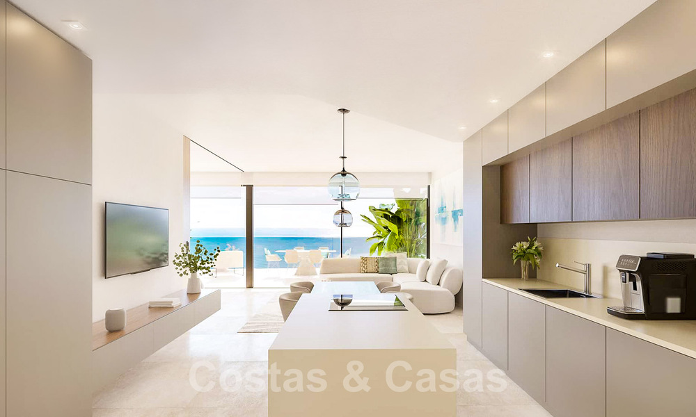 Apartamentos de lujo sostenibles, en venta, en una ubicación privilegiada con vistas panorámicas al mar, situados entre Benalmádena y Fuengirola - Costa del Sol 51376