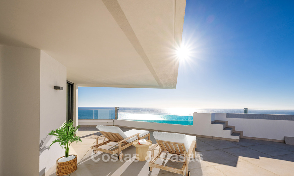 Apartamentos en venta, en una ubicación privilegiada con vistas al mar entre Benalmádena y Fuengirola - Costa del Sol 804955
