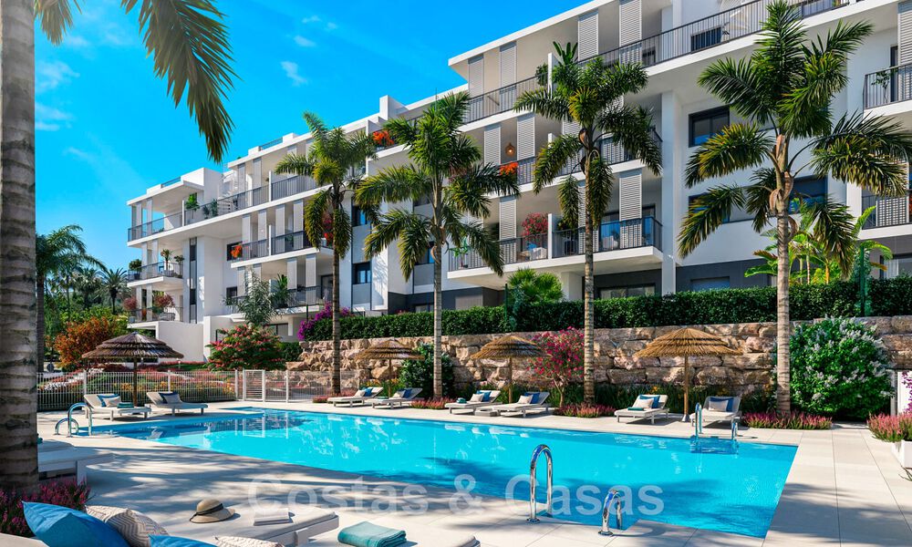 Apartamentos nuevos y modernos a poca distancia de la playa en el centro de Estepona, Costa del Sol 43935