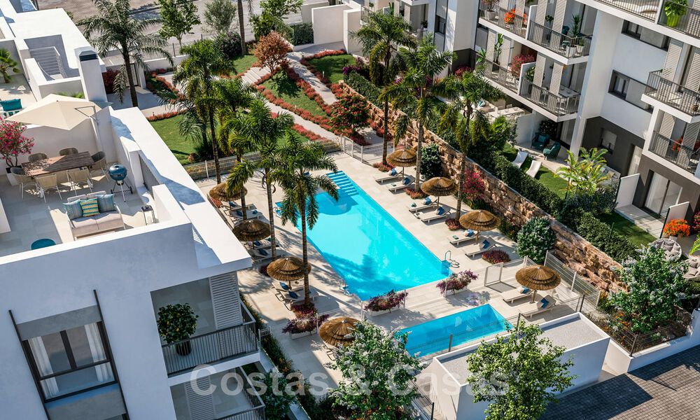 Apartamentos nuevos y modernos a poca distancia de la playa en el centro de Estepona, Costa del Sol 43936