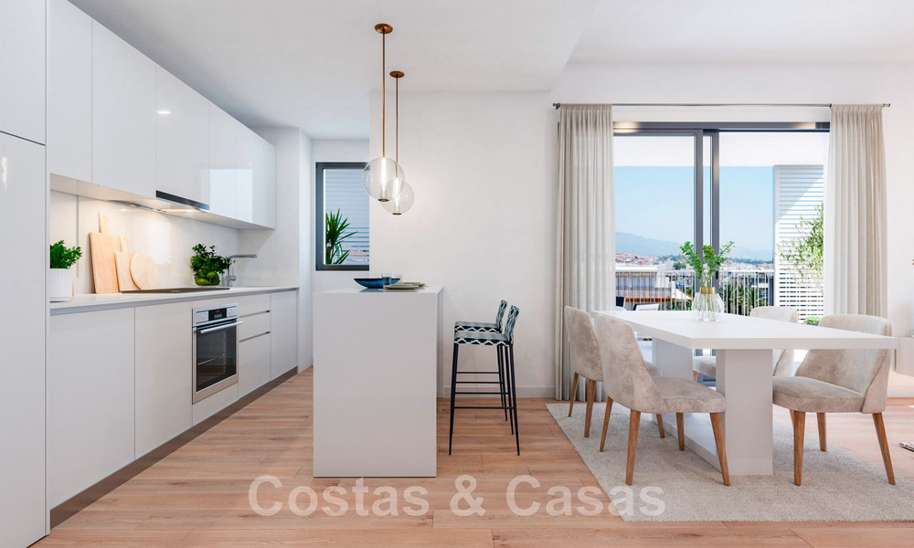 Apartamentos nuevos y modernos a poca distancia de la playa en el centro de Estepona, Costa del Sol 43942