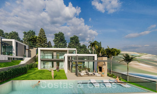 2 Parcelas + proyecto de construcción exclusivo en venta para una majestuosa villa contemporánea en Nueva Andalucía, Marbella 43913 