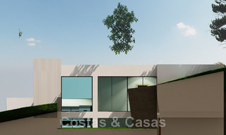 2 Parcelas + proyecto de construcción exclusivo en venta para una majestuosa villa contemporánea en Nueva Andalucía, Marbella 43916 