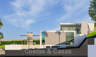 2 Parcelas + proyecto de construcción exclusivo en venta para una majestuosa villa contemporánea en Nueva Andalucía, Marbella 43918 