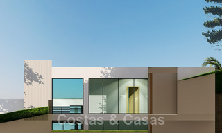 2 Parcelas + proyecto de construcción exclusivo en venta para una majestuosa villa contemporánea en Nueva Andalucía, Marbella 43920 