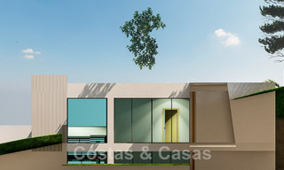 2 Parcelas + proyecto de construcción exclusivo en venta para una majestuosa villa contemporánea en Nueva Andalucía, Marbella 43922 