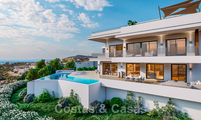 En construcción! 6 Espectaculares villas de lujo en venta de arquitectura contemporánea situadas en un resort de golf en la Nueva Milla de Oro entre Marbella y Estepona 43567