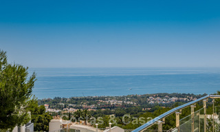 ¡Última villa! Exclusiva villa arquitectónica de lujo en venta, con vistas al mar, en la codiciada Sierra Blanca, en la Mila de Oro de Marbella 43614 
