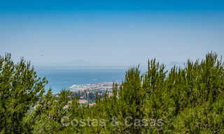 ¡Última villa! Exclusiva villa arquitectónica de lujo en venta, con vistas al mar, en la codiciada Sierra Blanca, en la Mila de Oro de Marbella 43615 