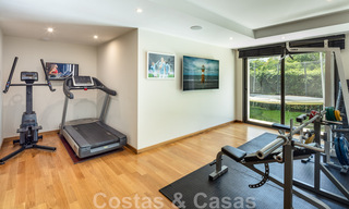 Magnífica villa de lujo en venta de arquitectura mediterránea moderna, con vistas al mar y en un complejo de golf en Benahavis - Marbella 44182 