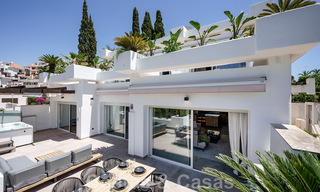 Se vende ático de lujo totalmente reformado de estilo escandinavo con amplias terrazas en la Milla de Oro de Marbella 44270 