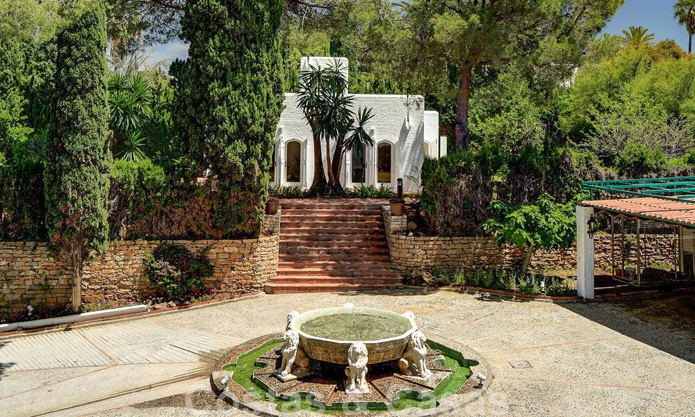 Única, villa de lujo andaluza en venta en una ubicación muy solicitada en Nueva Andalucía en Marbella 44468