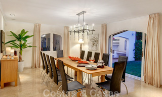 Única, villa de lujo andaluza en venta en una ubicación muy solicitada en Nueva Andalucía en Marbella 44478 