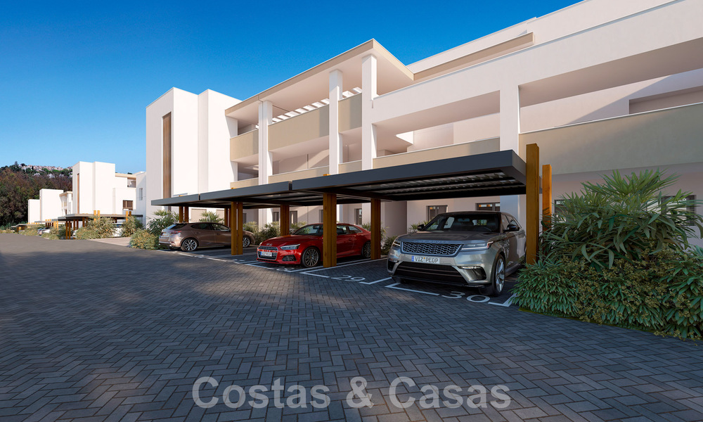 Nuevos apartamentos contemporáneos de lujo en venta con vistas al mar a poca distancia de la playa en Casares, Costa del Sol 44512