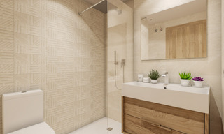 Nuevos apartamentos contemporáneos de lujo en venta con vistas al mar a poca distancia de la playa en Casares, Costa del Sol 44515 