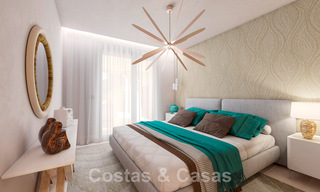 Nuevos apartamentos contemporáneos de lujo en venta con vistas al mar a poca distancia de la playa en Casares, Costa del Sol 44518 