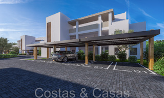 Nuevos apartamentos contemporáneos de lujo en venta con vistas al mar a poca distancia de la playa en Casares, Costa del Sol 66734 