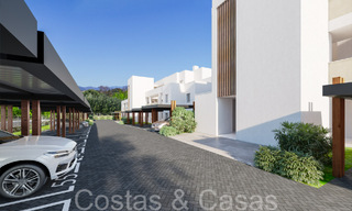 Nuevos apartamentos contemporáneos de lujo en venta con vistas al mar a poca distancia de la playa en Casares, Costa del Sol 66735 