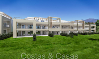 Nuevos apartamentos contemporáneos de lujo en venta con vistas al mar a poca distancia de la playa en Casares, Costa del Sol 66738 