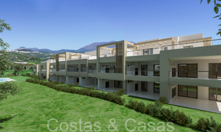Nuevos apartamentos contemporáneos de lujo en venta con vistas al mar a poca distancia de la playa en Casares, Costa del Sol 66740 