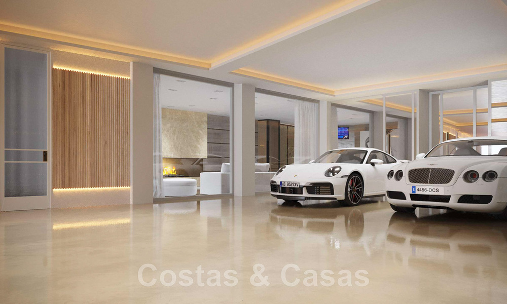 Se vende villa de lujo mediterránea de estilo ibicenco, ubicada en una zona residencial de alta categoría en el corazón de Nueva Andalucía, Marbella 44632